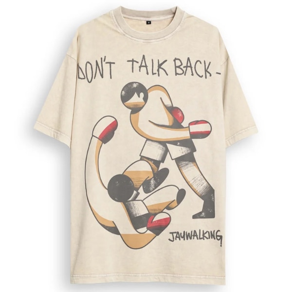 Jaywalking Don't Talk Back Oversized T-shirt, ₹4,500