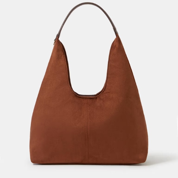 Accessorize London suedette slouch bag, ₹4,617