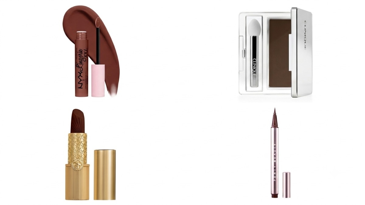 Chocolate brown makeup essentials we're stocking up on for fall