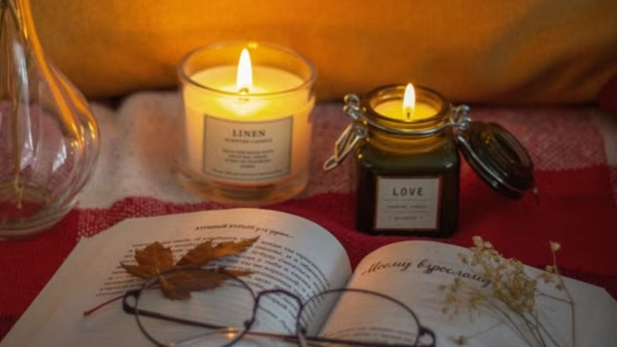 Make your space smell like fall with these cosy scented candles
