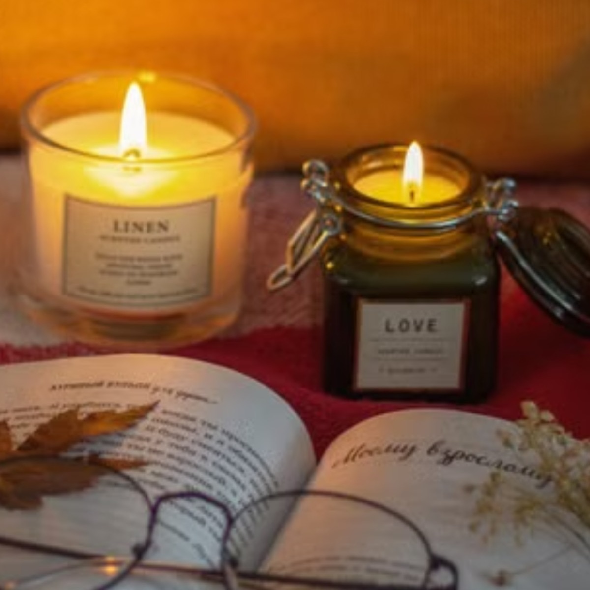 Make your space smell like fall with these cosy scented candles