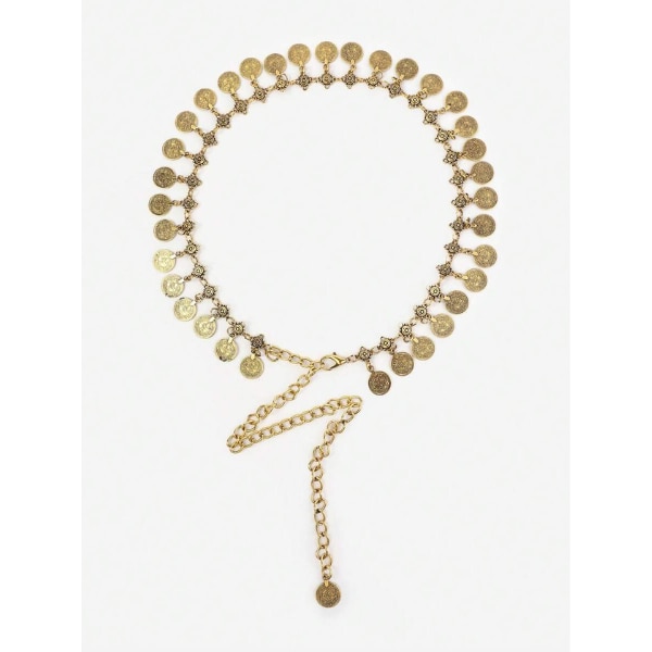 Nothing Ordinary Antiqua Vintage Coin Chain Belt, ₹899