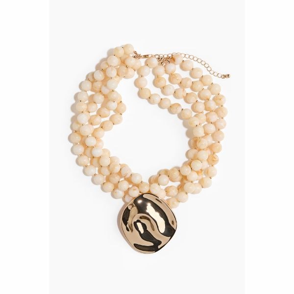H&M Beaded Pendant Necklace, ₹2,299