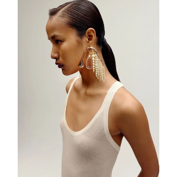 Outhouse Koko Sigil Cascade Earrings, ₹17,500