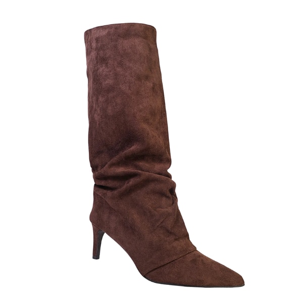 Truffle Collection Slouched Stiletto Heel Knee High Boot, ₹ 5,650
