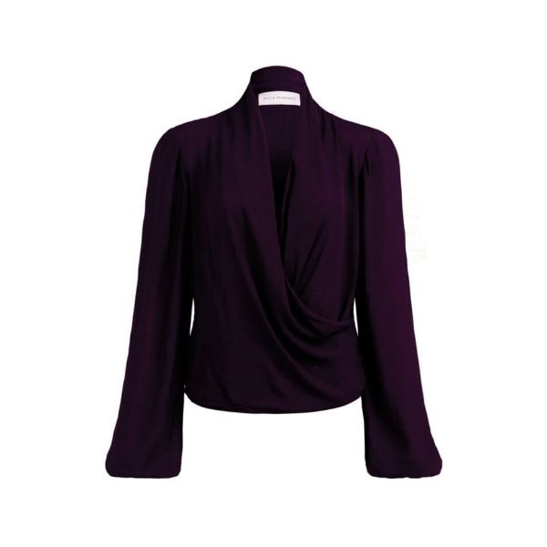 Silvia Tcherassi Tea Wrap-Style Blouse, ₹1,23,124 Approx.