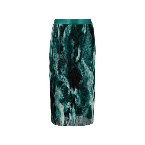 Boss Evibelle Abstract Print Pleated Skirt, ₹41,482 approx.
