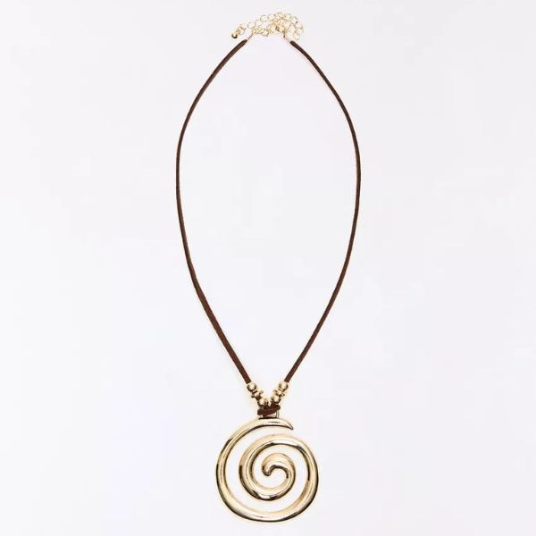 Bershka Cord Pendant Necklace, ₹850