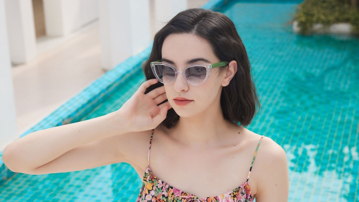 Give your eyewear a little more personality with these dual-tone sunglasses