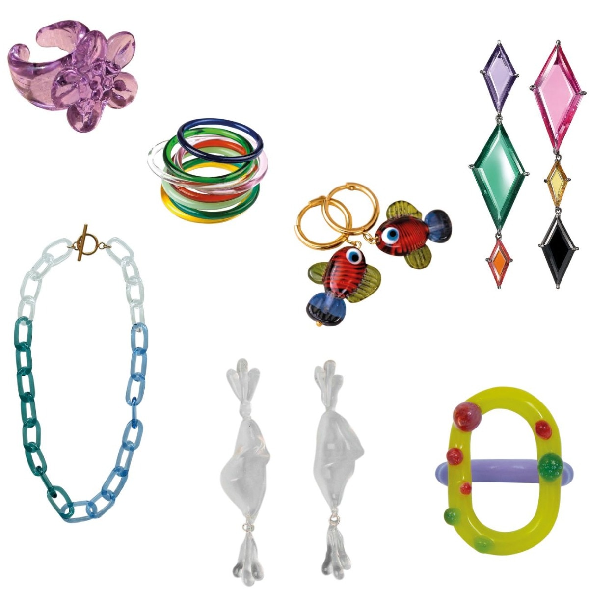 Meet the glass jewellery pieces giving your accessories a colourful upgrade