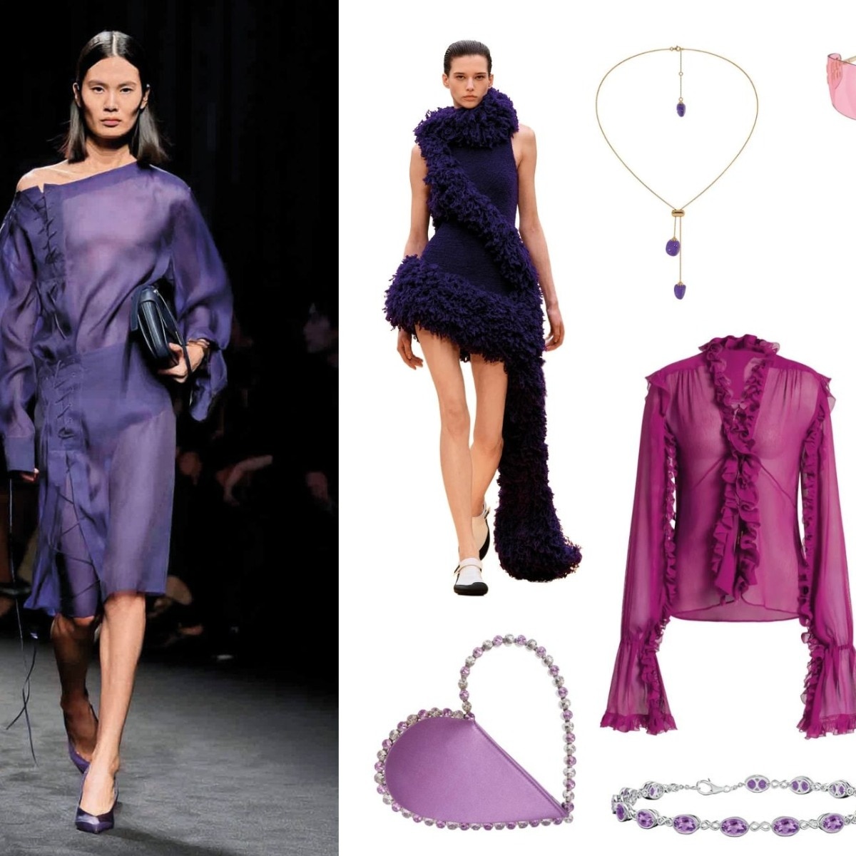 Purple is the new pink, and these are the fashion finds to prove it