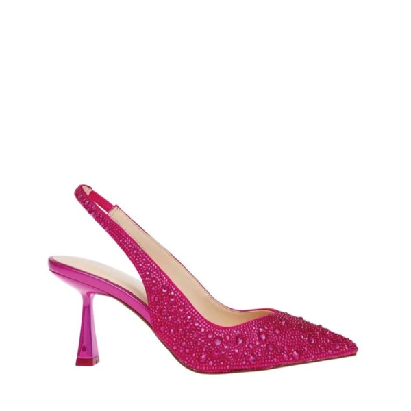 Betsey Johnson Fuchsia Slingback Pumps, ₹28,500 approx.