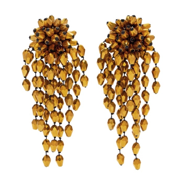  Isabel Marant Hanabi Beaded Clip-on Earrings, ₹27,698 approx.