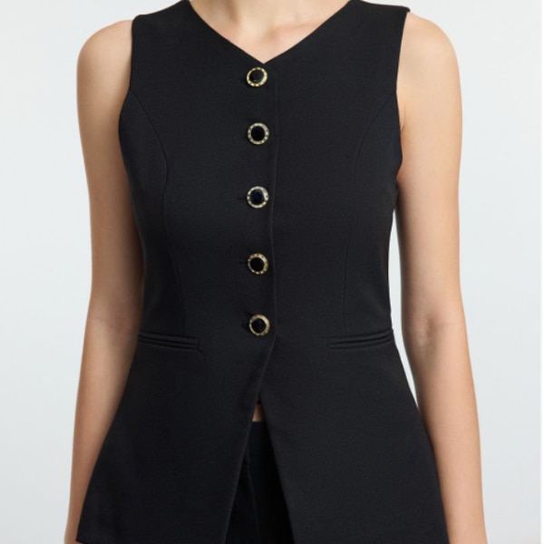 Trendyol V-Neck Waistcoat, ₹2,654