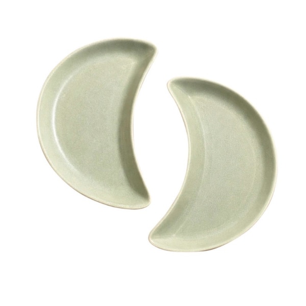 The Classy Kitchen Crescent Moon Dessert Plates, ₹1,399