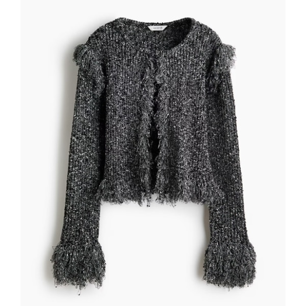H&M Fringed Cardigan, ₹4,499