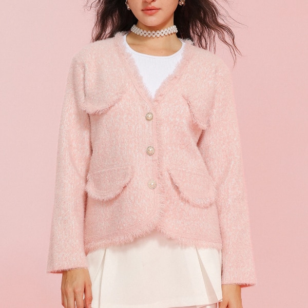 Savana Fringed Knit Cardigan, ₹1,290