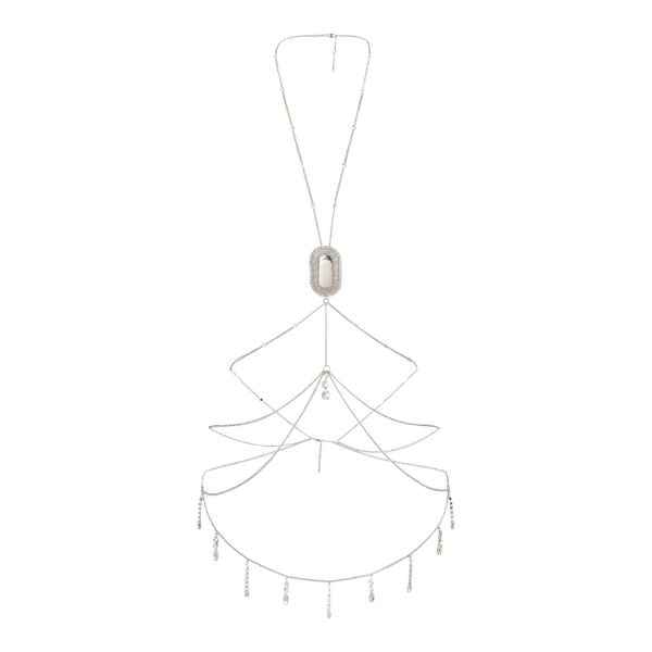 Rabanne Crystal-Embellished Body Chain, ₹29,999
