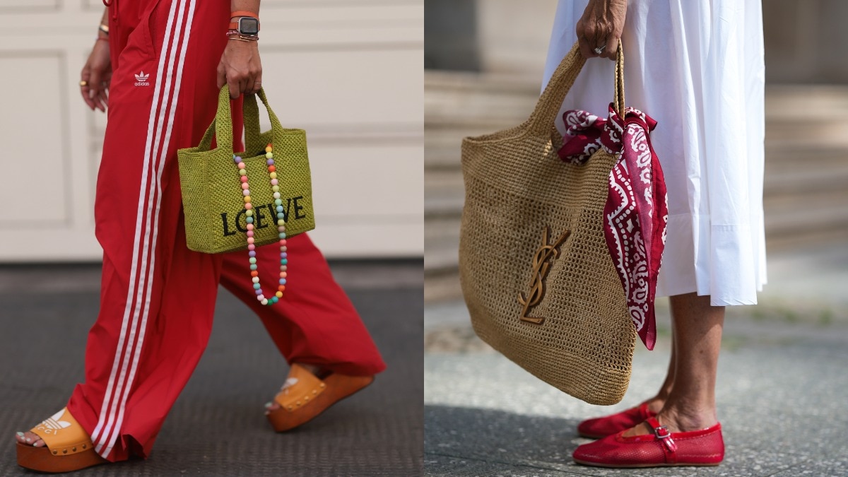 Raffia bags are fashion’s latest obsession—and they're not just for beach days