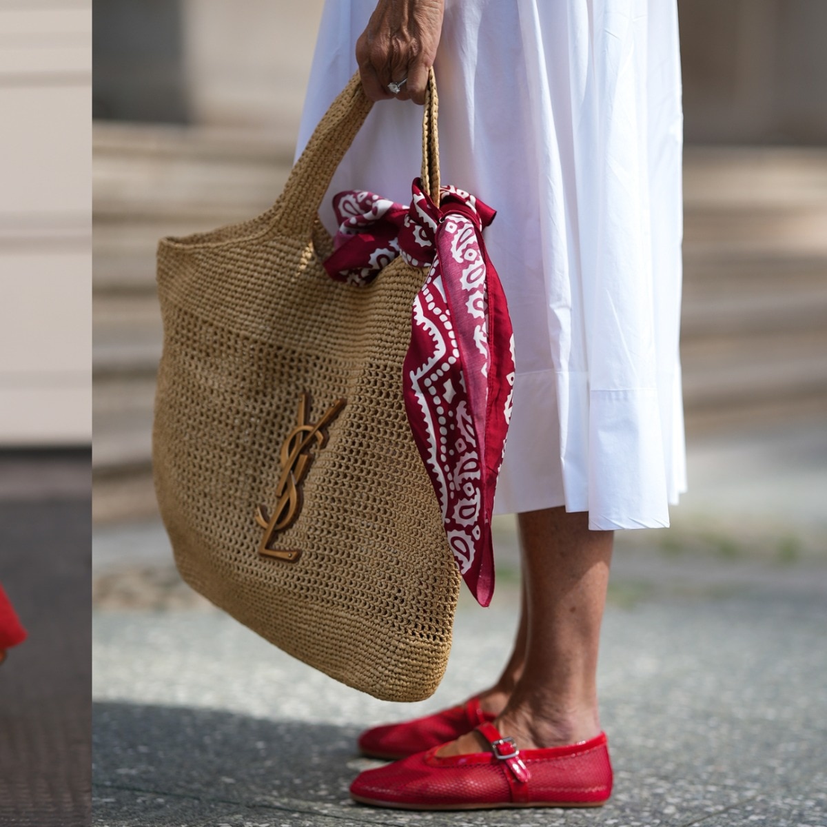 Raffia bags are fashion’s latest obsession—and they're not just for beach days