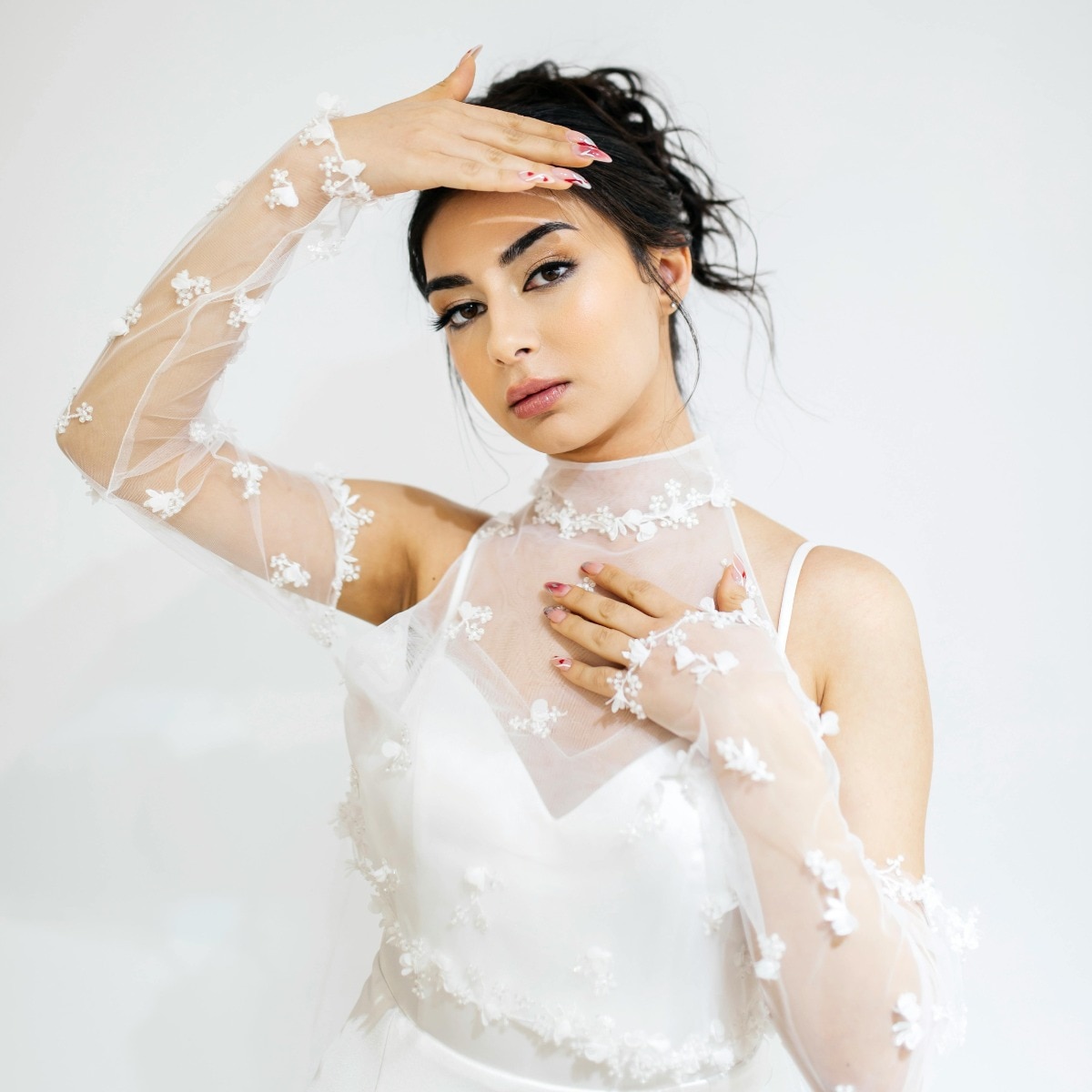 Why mesh is the trend every It-girl is layering on right now
