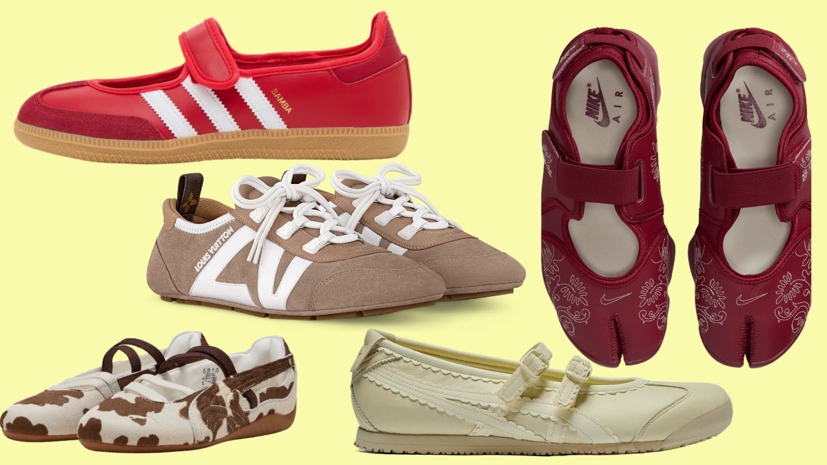 Your ballerinas just got a streetwear upgrade—meet the sneakerina