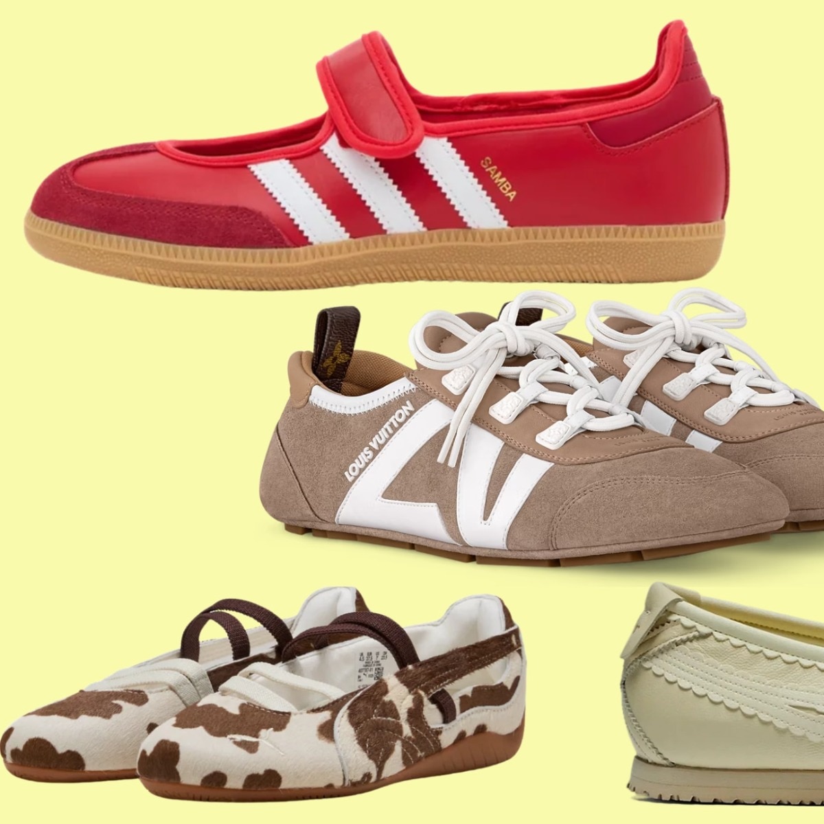 Your ballerinas just got a streetwear upgrade—meet the sneakerina