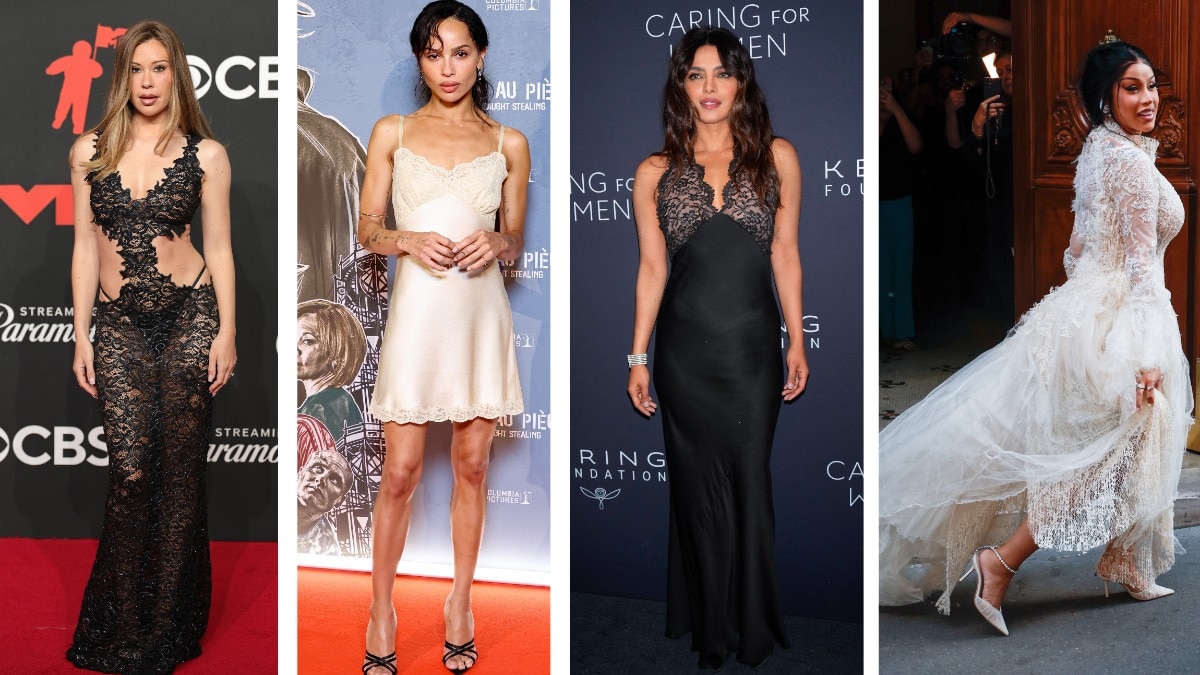 Lace beyond lingerie—the boudoir-to-boulevard trend everyone’s wearing