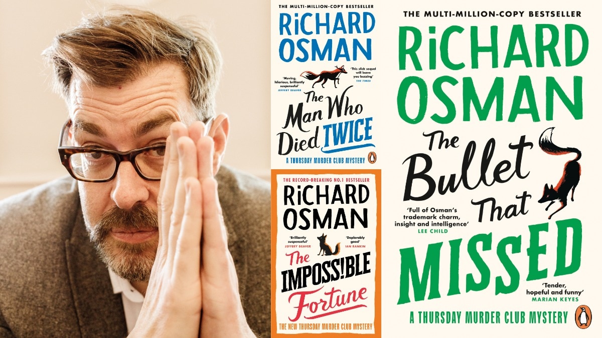 English author Richard Osman is rewriting the rules of crime fiction