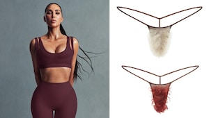 Kim Kardashian's Skims just dropped a line of "bushy" thongs—and the internet has thoughts Kim Kardashian's Skims just dropped a line of "bushy" thongs—and the internet has thoughts