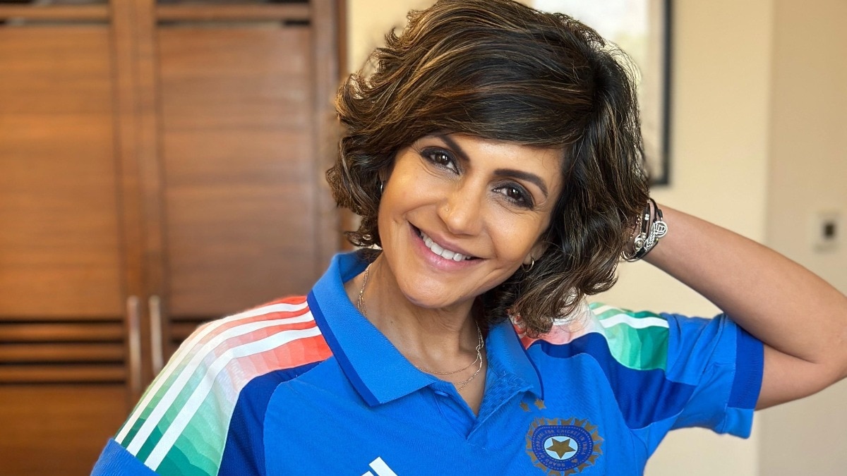 Mandira Bedi: “Young women can now play cricket without apology or hesitation”