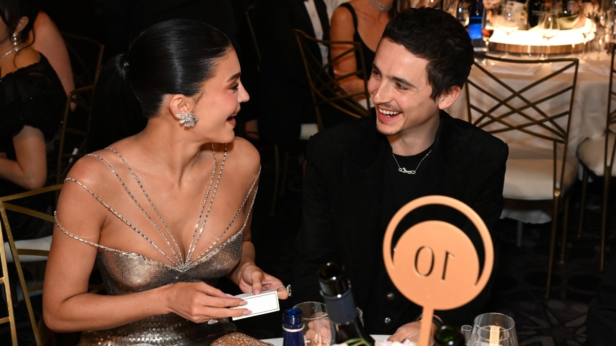 The truth behind the viral 'Kylie Jenner-Chalamet' name card at Golden Globes 2026