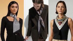 This season’s easiest styling upgrade comes in the form of a neck scarf This season’s easiest styling upgrade comes in the form of a neck scarf