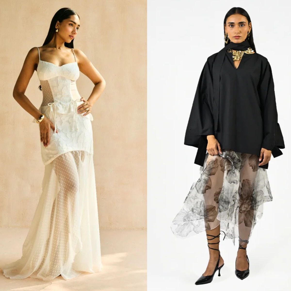 Could sheer skirts be the season’s most credible denim alternative? 
