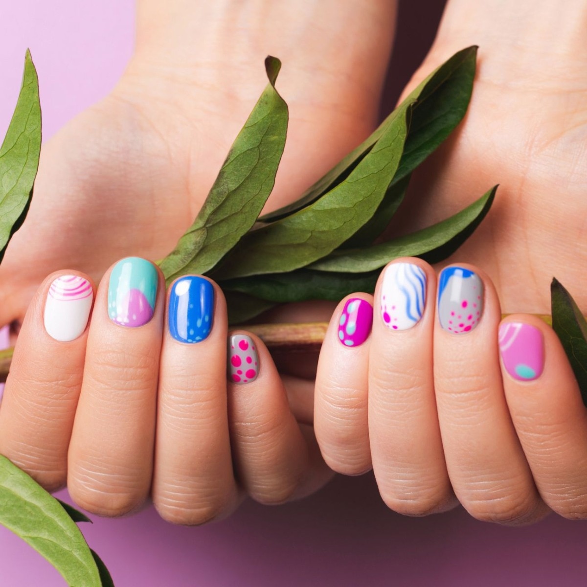 Summer nail trends that are bringing bright tones, stripes and buttery pastels  