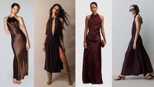 Low back, high-neck dresses are the ultimate beach holiday staple Low back, high-neck dresses are the ultimate beach holiday staple
