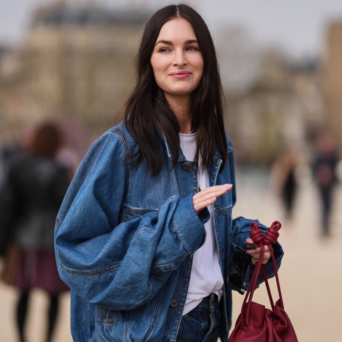 7 ways to wear your denim jacket in the warmer months—proof it’s the most timeless wardrobe staple
