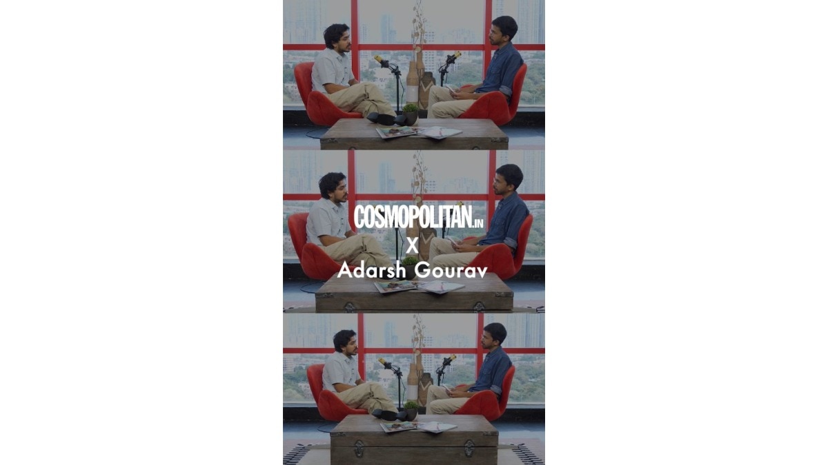 Adarsh Gourav is in his main character era and he's feeling every bit of it.