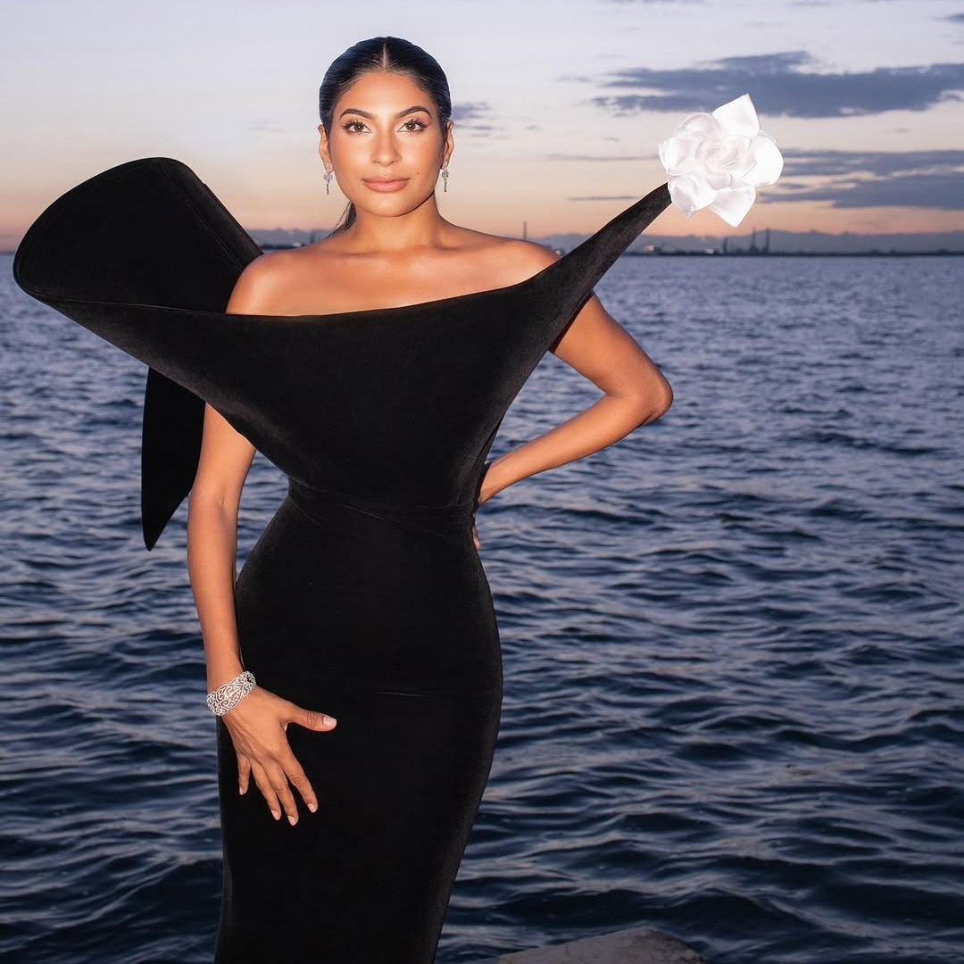 'Dubai Bling’s' Farhana Bodi takes us inside her red carpet prep for the 82nd Venice Film Festival