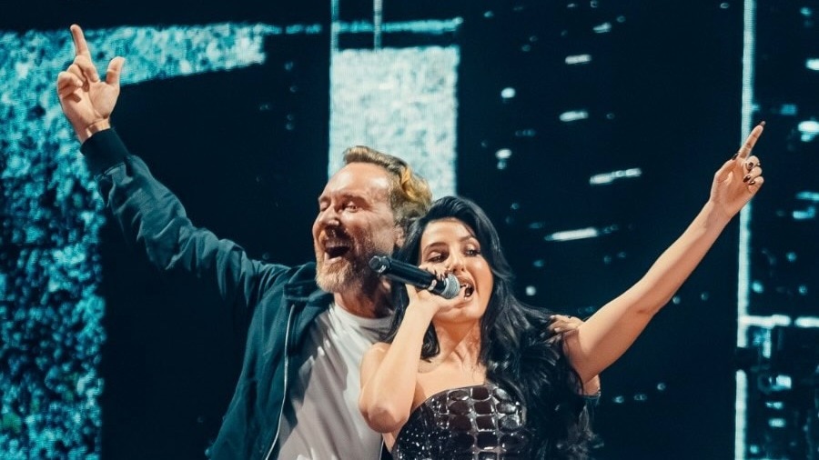 Nora Fatehi,David Guetta