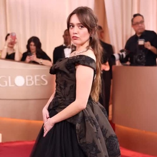 Aimee Lou Wood’s Golden Globes look felt straight out of a gothic fairytale