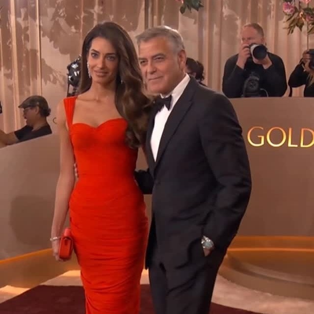 Amal and George Clooney show how classic couple style is done