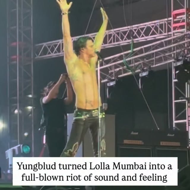 Yungblud brings raw energy to Lollapalooza India 2026