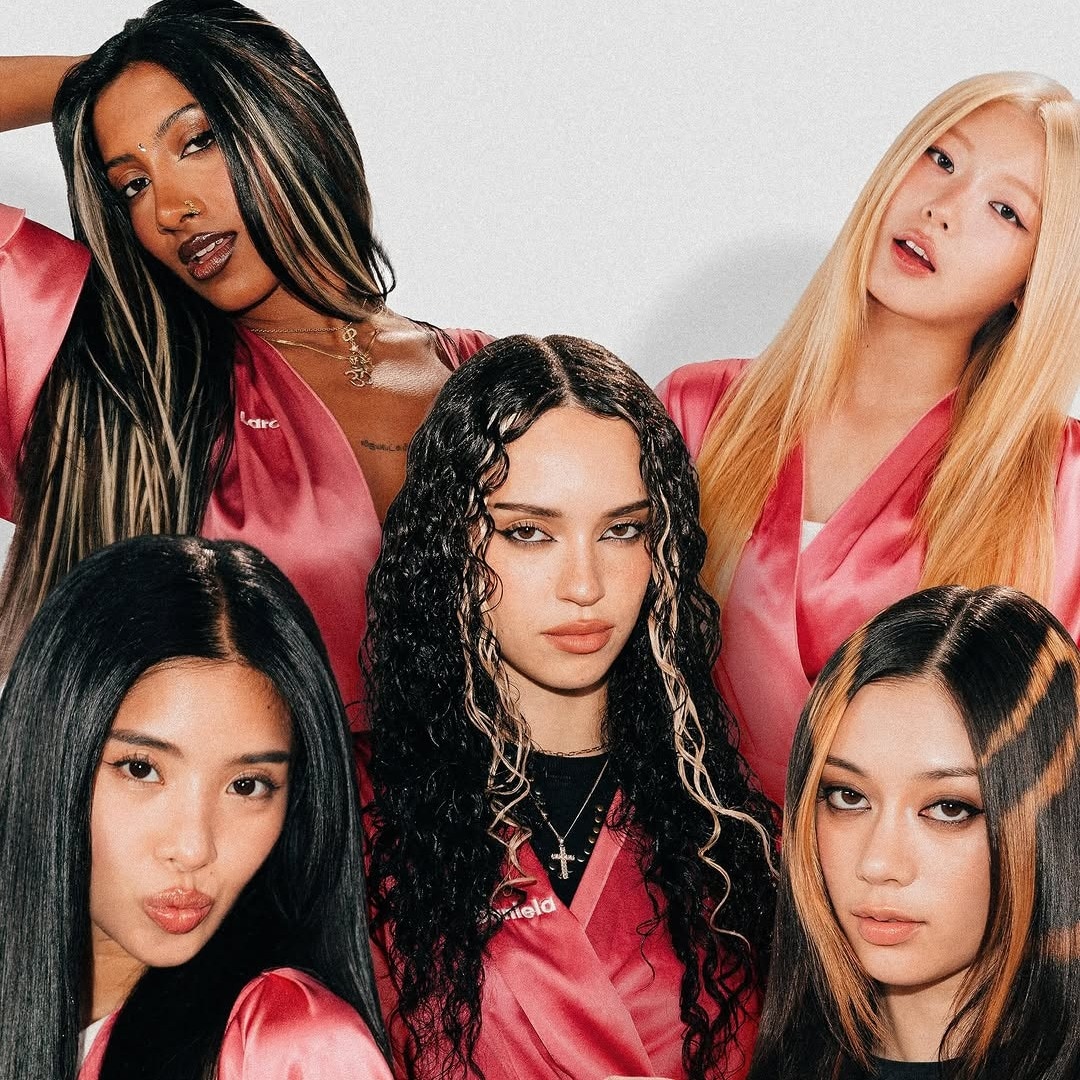 KATSEYE hit the stage at a music festival with a full hair moment