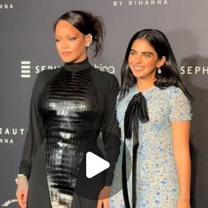 Rihanna brings the drama, Isha Ambani brings the glow at Fenty launch in Mumbai