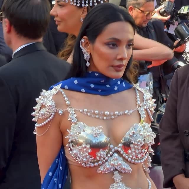 How Ishita Mangal turned two bandhani sarees into a show-stopping Cannes 2026 look