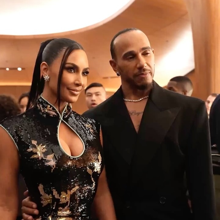 Kim Kardashian and Lewis Hamilton served serious date-night vibes at the Lucas Museum opening