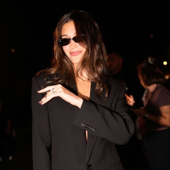 Hailey Bieber makes all-black look anything but boring