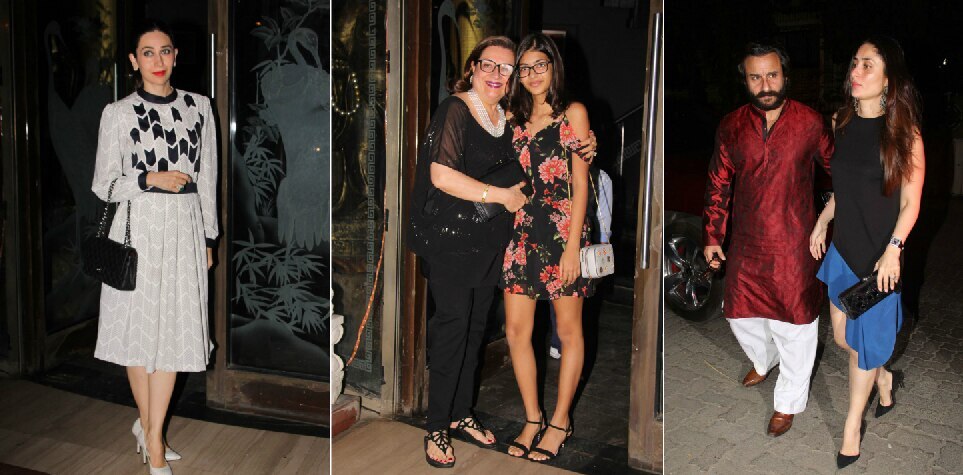 Kareena Kapoor Khan and Karisma Kapoor Ringed in Their Mother Babita Kapoor's Birthday in Style