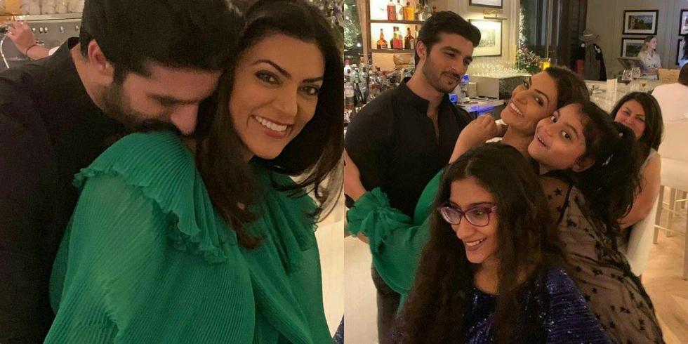 Sushmita Sen Rings In 43rd Birthday With Family and Boyfriend Rohman Shawl